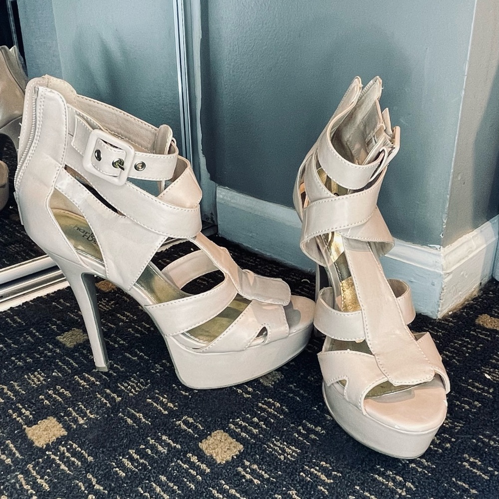 High heel shoes
